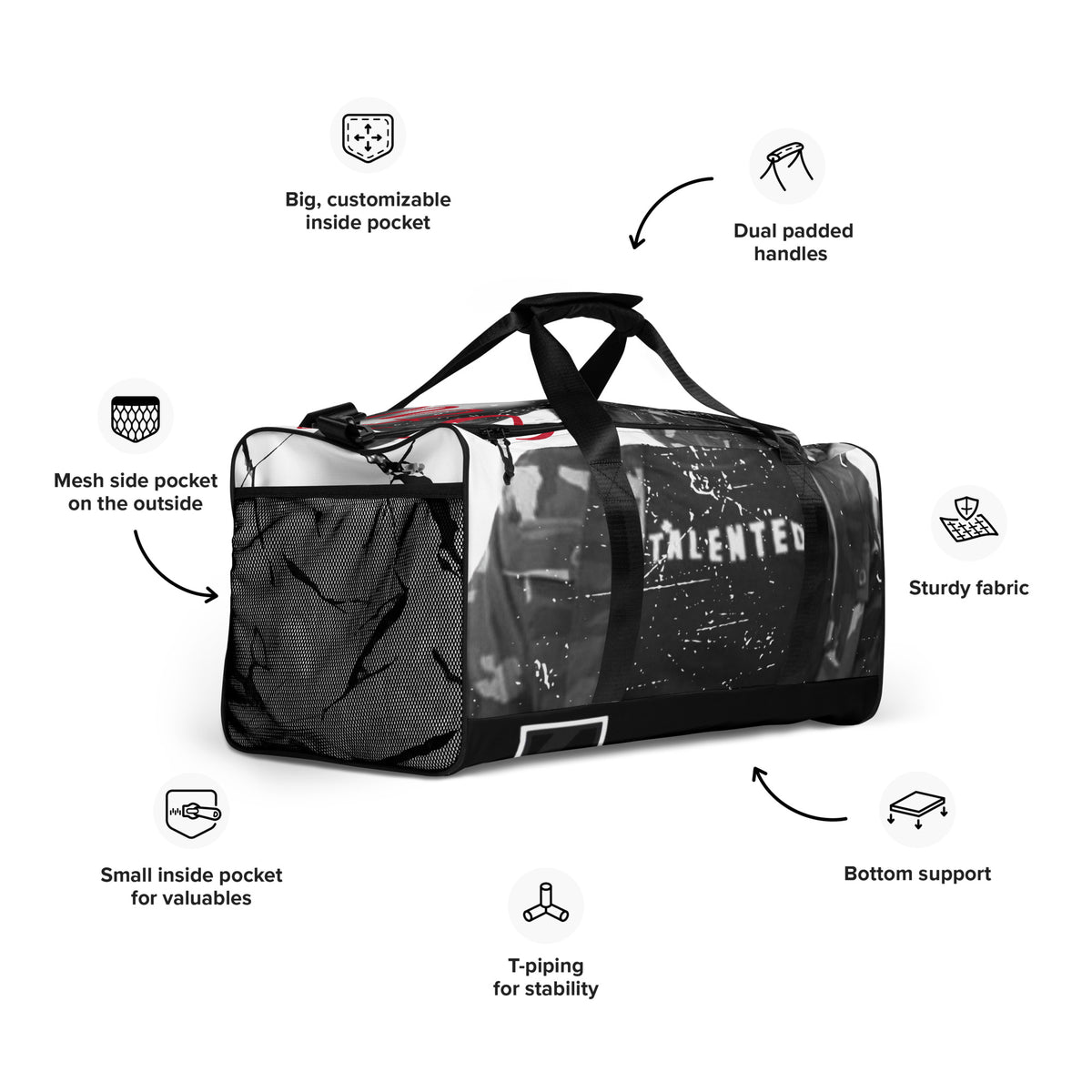 Still Duffle Bag 2 – Talented